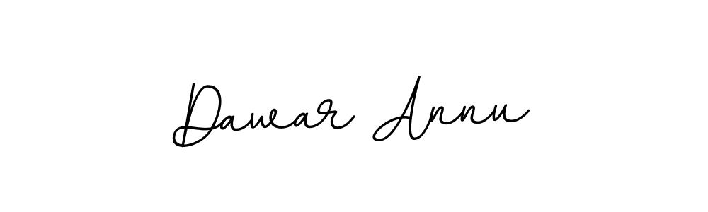 How to make Dawar Annu signature? BallpointsItalic-DORy9 is a professional autograph style. Create handwritten signature for Dawar Annu name. Dawar Annu signature style 11 images and pictures png