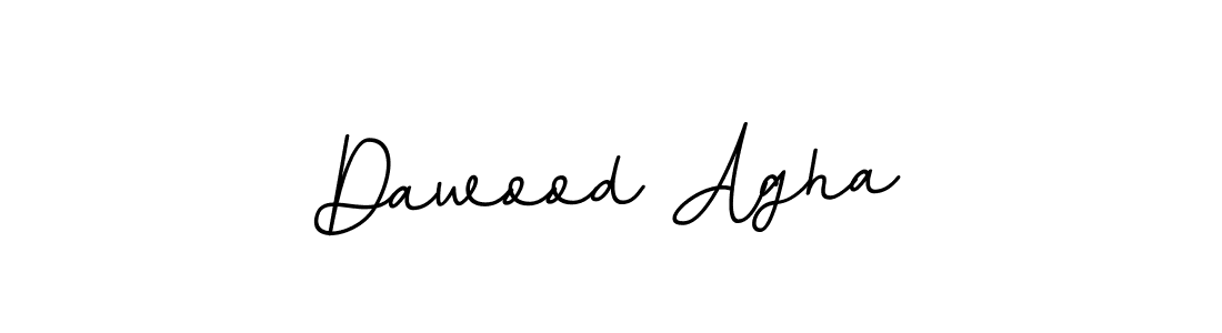 The best way (BallpointsItalic-DORy9) to make a short signature is to pick only two or three words in your name. The name Dawood Agha include a total of six letters. For converting this name. Dawood Agha signature style 11 images and pictures png