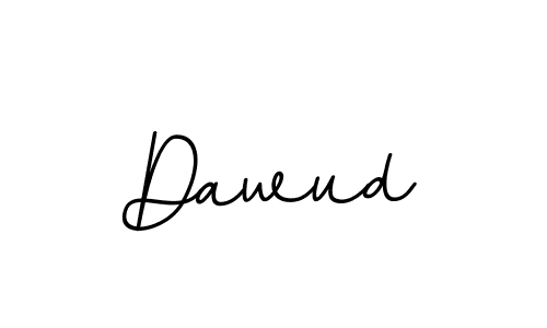 Use a signature maker to create a handwritten signature online. With this signature software, you can design (BallpointsItalic-DORy9) your own signature for name Dawud. Dawud signature style 11 images and pictures png