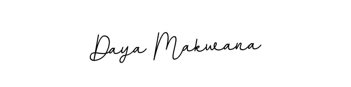 Also we have Daya Makwana name is the best signature style. Create professional handwritten signature collection using BallpointsItalic-DORy9 autograph style. Daya Makwana signature style 11 images and pictures png