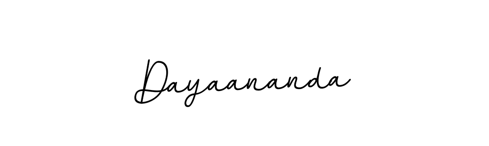 Dayaananda stylish signature style. Best Handwritten Sign (BallpointsItalic-DORy9) for my name. Handwritten Signature Collection Ideas for my name Dayaananda. Dayaananda signature style 11 images and pictures png