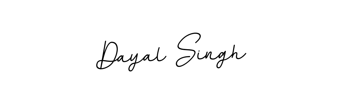 It looks lik you need a new signature style for name Dayal Singh. Design unique handwritten (BallpointsItalic-DORy9) signature with our free signature maker in just a few clicks. Dayal Singh signature style 11 images and pictures png
