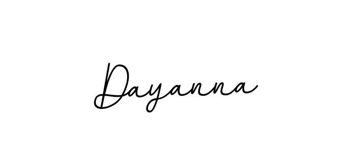 The best way (BallpointsItalic-DORy9) to make a short signature is to pick only two or three words in your name. The name Dayanna include a total of six letters. For converting this name. Dayanna signature style 11 images and pictures png