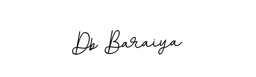 The best way (BallpointsItalic-DORy9) to make a short signature is to pick only two or three words in your name. The name Db Baraiya include a total of six letters. For converting this name. Db Baraiya signature style 11 images and pictures png