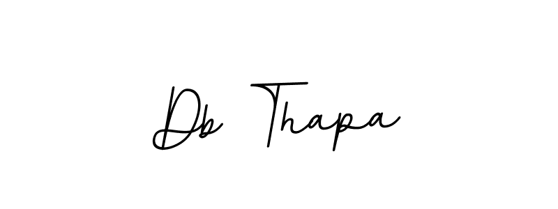 Make a beautiful signature design for name Db Thapa. With this signature (BallpointsItalic-DORy9) style, you can create a handwritten signature for free. Db Thapa signature style 11 images and pictures png