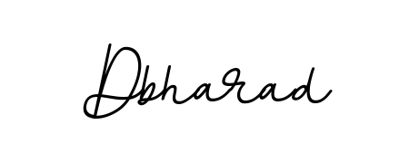 Transform the name Dbharad into a signature masterpiece using BallpointsItalic-DORy9 font. Ideal for photographers, artists, and creators looking for watermarks. Dbharad signature style 11 images and pictures png