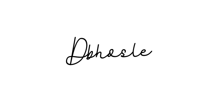 Dbhosle stylish signature style. Best Handwritten Sign (BallpointsItalic-DORy9) for my name. Handwritten Signature Collection Ideas for my name Dbhosle. Dbhosle signature style 11 images and pictures png