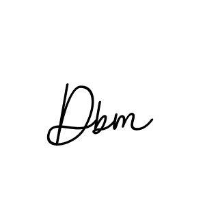 Create a beautiful signature design for name Dbm. With this signature (BallpointsItalic-DORy9) fonts, you can make a handwritten signature for free. Dbm signature style 11 images and pictures png