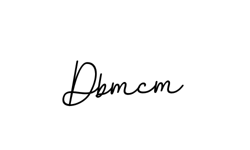 Design your own signature with our free online signature maker. With this signature software, you can create a handwritten (BallpointsItalic-DORy9) signature for name Dbmcm. Dbmcm signature style 11 images and pictures png