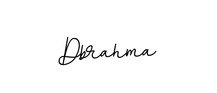 Dbrahma stylish signature style. Best Handwritten Sign (BallpointsItalic-DORy9) for my name. Handwritten Signature Collection Ideas for my name Dbrahma. Dbrahma signature style 11 images and pictures png