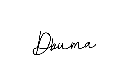 Also we have Dbuma name is the best signature style. Create professional handwritten signature collection using BallpointsItalic-DORy9 autograph style. Dbuma signature style 11 images and pictures png