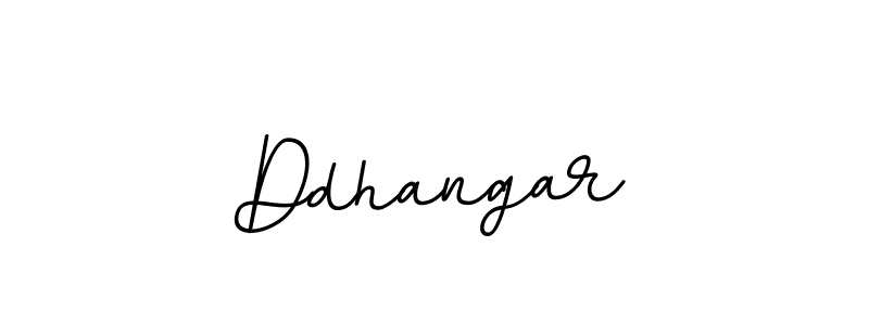 Make a beautiful signature design for name Ddhangar. With this signature (BallpointsItalic-DORy9) style, you can create a handwritten signature for free. Ddhangar signature style 11 images and pictures png