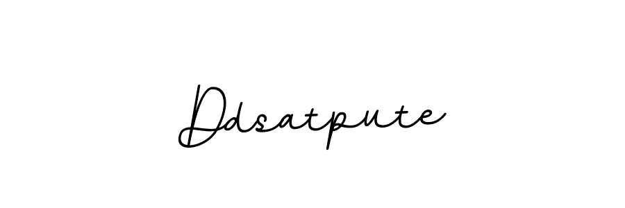 Create a beautiful signature design for name Ddsatpute. With this signature (BallpointsItalic-DORy9) fonts, you can make a handwritten signature for free. Ddsatpute signature style 11 images and pictures png