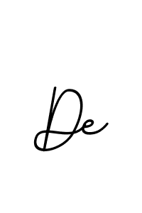 How to make De name signature. Use BallpointsItalic-DORy9 style for creating short signs online. This is the latest handwritten sign. De signature style 11 images and pictures png