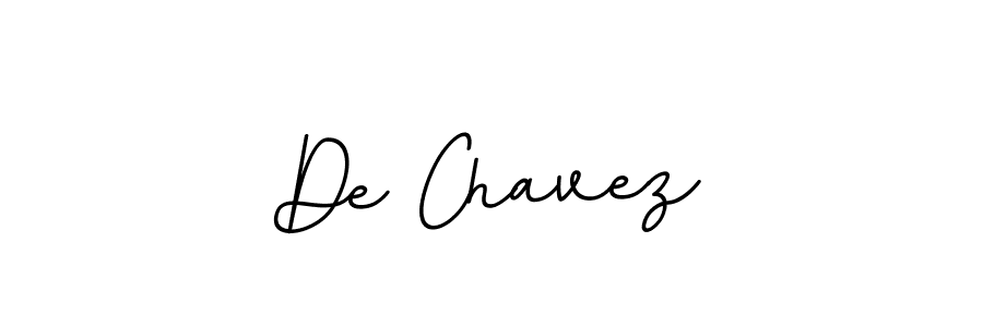 How to make De Chavez name signature. Use BallpointsItalic-DORy9 style for creating short signs online. This is the latest handwritten sign. De Chavez signature style 11 images and pictures png