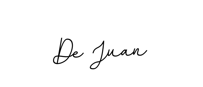 De Juan stylish signature style. Best Handwritten Sign (BallpointsItalic-DORy9) for my name. Handwritten Signature Collection Ideas for my name De Juan. De Juan signature style 11 images and pictures png