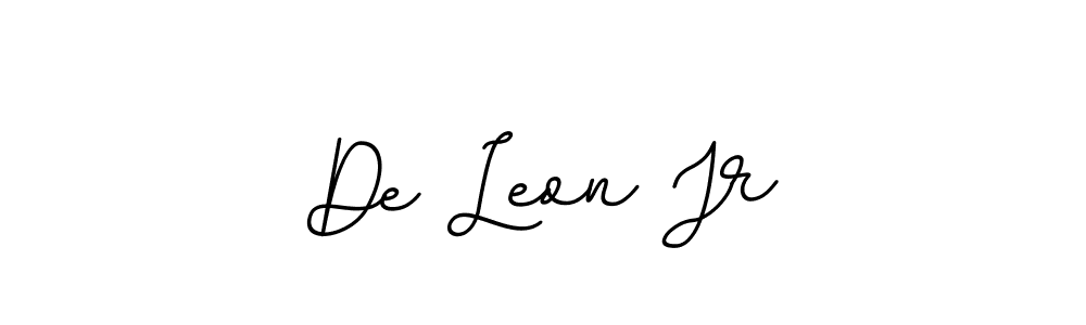 Also You can easily find your signature by using the search form. We will create De Leon Jr name handwritten signature images for you free of cost using BallpointsItalic-DORy9 sign style. De Leon Jr signature style 11 images and pictures png