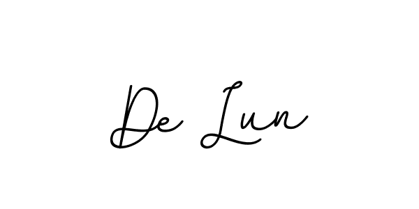 Best and Professional Signature Style for De Lun. BallpointsItalic-DORy9 Best Signature Style Collection. De Lun signature style 11 images and pictures png