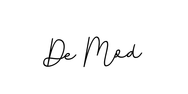 It looks lik you need a new signature style for name De Mod. Design unique handwritten (BallpointsItalic-DORy9) signature with our free signature maker in just a few clicks. De Mod signature style 11 images and pictures png