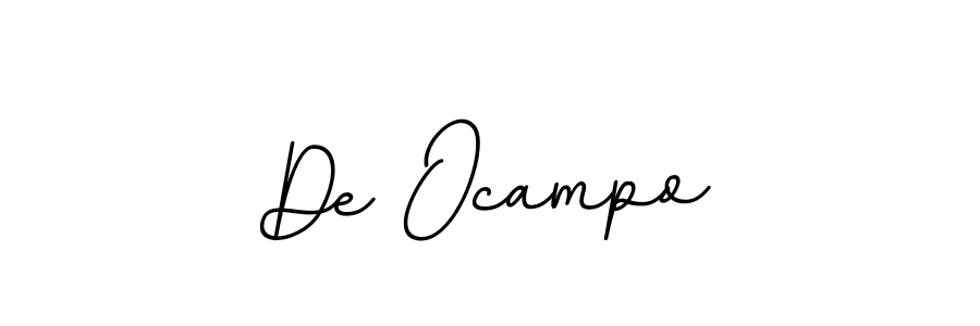 Also we have De Ocampo name is the best signature style. Create professional handwritten signature collection using BallpointsItalic-DORy9 autograph style. De Ocampo signature style 11 images and pictures png