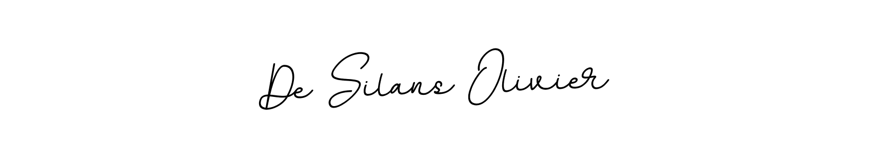 Also we have De Silans Olivier name is the best signature style. Create professional handwritten signature collection using BallpointsItalic-DORy9 autograph style. De Silans Olivier signature style 11 images and pictures png