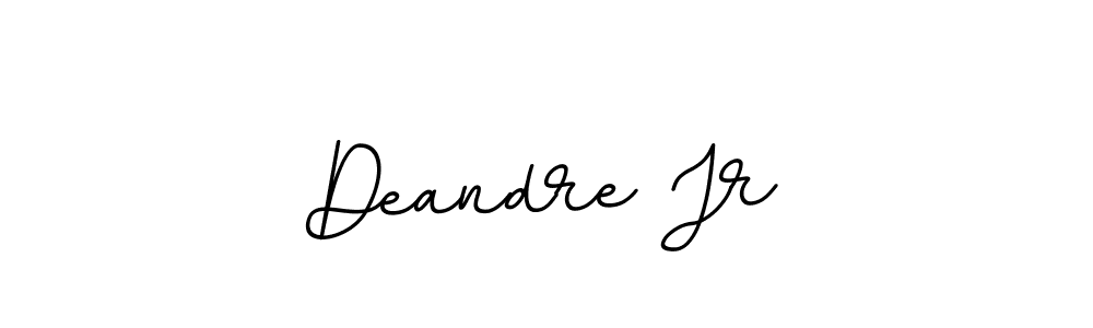 Use a signature maker to create a handwritten signature online. With this signature software, you can design (BallpointsItalic-DORy9) your own signature for name Deandre Jr. Deandre Jr signature style 11 images and pictures png