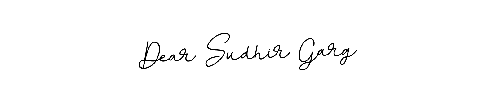 Here are the top 10 professional signature styles for the name Dear Sudhir Garg. These are the best autograph styles you can use for your name. Dear Sudhir Garg signature style 11 images and pictures png
