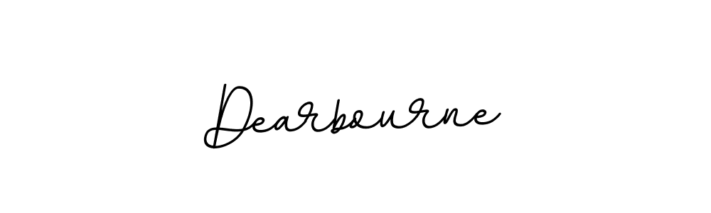 How to make Dearbourne signature? BallpointsItalic-DORy9 is a professional autograph style. Create handwritten signature for Dearbourne name. Dearbourne signature style 11 images and pictures png