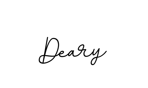 Make a short Deary signature style. Manage your documents anywhere anytime using BallpointsItalic-DORy9. Create and add eSignatures, submit forms, share and send files easily. Deary signature style 11 images and pictures png