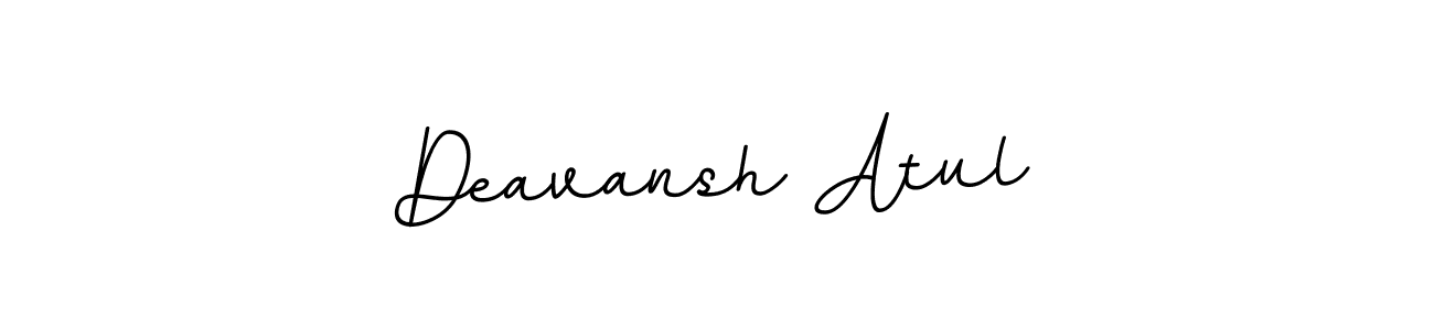 Use a signature maker to create a handwritten signature online. With this signature software, you can design (BallpointsItalic-DORy9) your own signature for name Deavansh Atul. Deavansh Atul signature style 11 images and pictures png