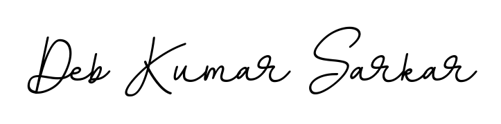 Enhance your business communications with Deb Kumar Sarkar signature in BallpointsItalic-DORy9 lettering. Clean, modern, and universally compatible. Deb Kumar Sarkar signature style 11 images and pictures png