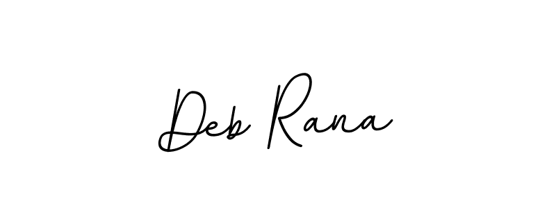 Deb Rana stylish signature style. Best Handwritten Sign (BallpointsItalic-DORy9) for my name. Handwritten Signature Collection Ideas for my name Deb Rana. Deb Rana signature style 11 images and pictures png