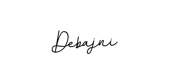 Create a beautiful signature design for name Debajni. With this signature (BallpointsItalic-DORy9) fonts, you can make a handwritten signature for free. Debajni signature style 11 images and pictures png