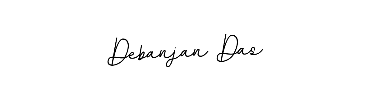 How to make Debanjan Das name signature. Use BallpointsItalic-DORy9 style for creating short signs online. This is the latest handwritten sign. Debanjan Das signature style 11 images and pictures png