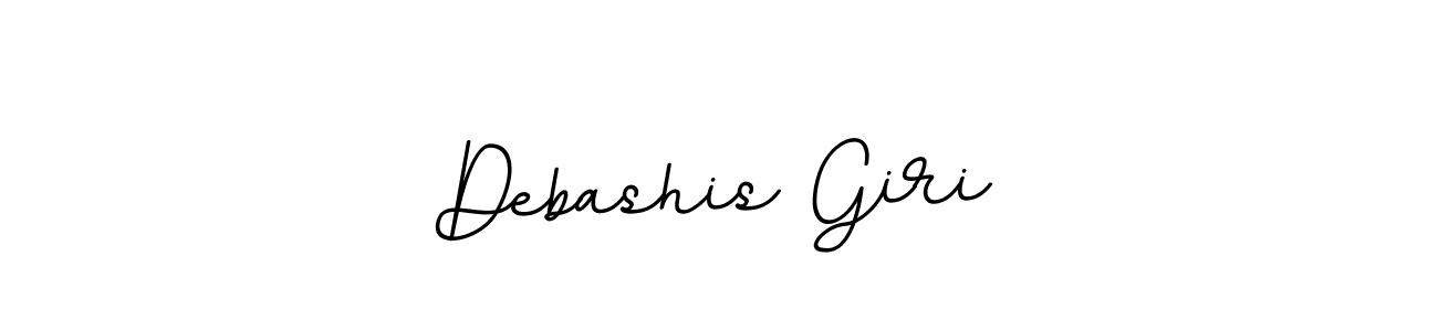 The best way (BallpointsItalic-DORy9) to make a short signature is to pick only two or three words in your name. The name Debashis Giri include a total of six letters. For converting this name. Debashis Giri signature style 11 images and pictures png