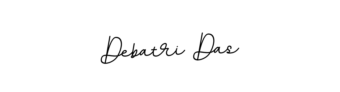 Create a beautiful signature design for name Debatri Das. With this signature (BallpointsItalic-DORy9) fonts, you can make a handwritten signature for free. Debatri Das signature style 11 images and pictures png