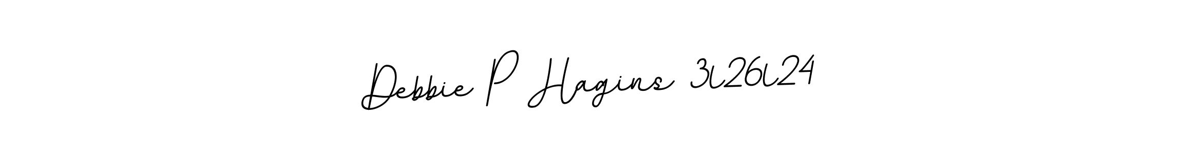 Also we have Debbie P Hagins 3l26l24 name is the best signature style. Create professional handwritten signature collection using BallpointsItalic-DORy9 autograph style. Debbie P Hagins 3l26l24 signature style 11 images and pictures png