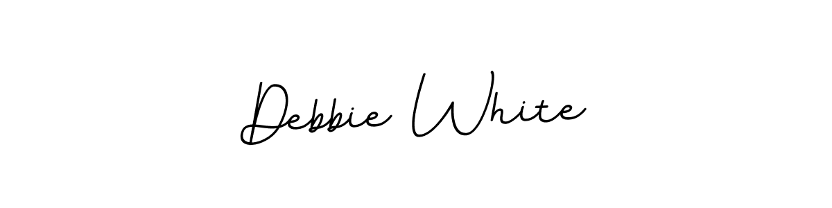 How to Draw Debbie White signature style? BallpointsItalic-DORy9 is a latest design signature styles for name Debbie White. Debbie White signature style 11 images and pictures png