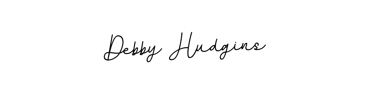 Create a beautiful signature design for name Debby Hudgins. With this signature (BallpointsItalic-DORy9) fonts, you can make a handwritten signature for free. Debby Hudgins signature style 11 images and pictures png