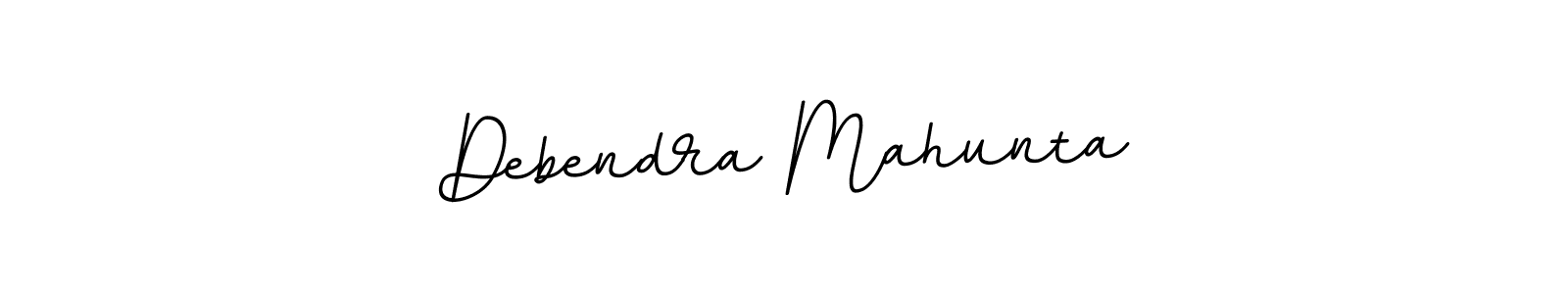 BallpointsItalic-DORy9 is a professional signature style that is perfect for those who want to add a touch of class to their signature. It is also a great choice for those who want to make their signature more unique. Get Debendra Mahunta name to fancy signature for free. Debendra Mahunta signature style 11 images and pictures png