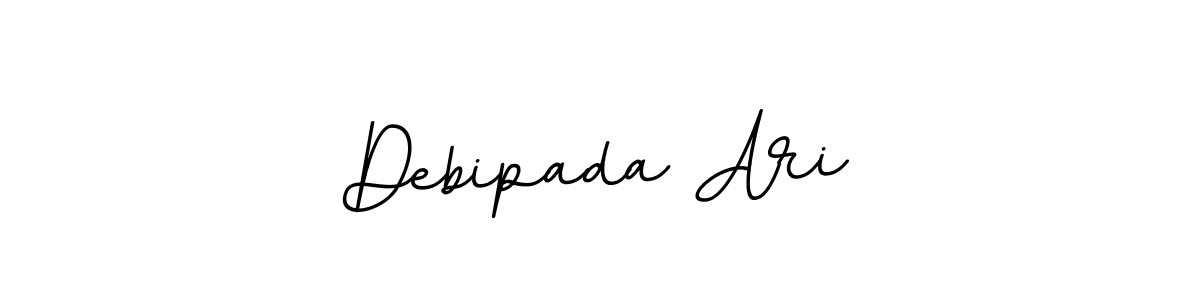 Design your own signature with our free online signature maker. With this signature software, you can create a handwritten (BallpointsItalic-DORy9) signature for name Debipada Ari. Debipada Ari signature style 11 images and pictures png