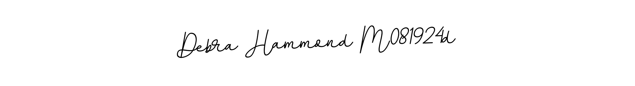 Make a beautiful signature design for name Debra Hammond M081924d. Use this online signature maker to create a handwritten signature for free. Debra Hammond M081924d signature style 11 images and pictures png