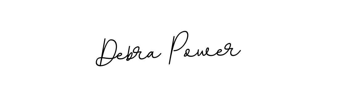 How to make Debra Power name signature. Use BallpointsItalic-DORy9 style for creating short signs online. This is the latest handwritten sign. Debra Power signature style 11 images and pictures png