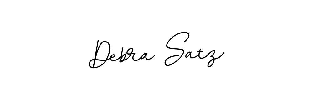 Make a beautiful signature design for name Debra Satz. With this signature (BallpointsItalic-DORy9) style, you can create a handwritten signature for free. Debra Satz signature style 11 images and pictures png