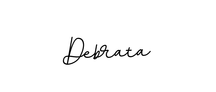 How to make Debrata name signature. Use BallpointsItalic-DORy9 style for creating short signs online. This is the latest handwritten sign. Debrata signature style 11 images and pictures png