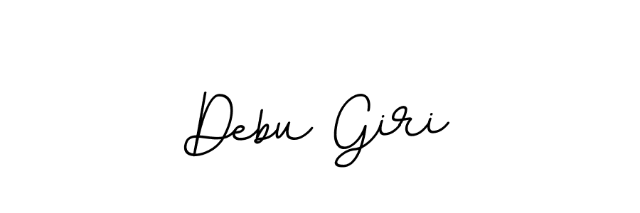 The best way (BallpointsItalic-DORy9) to make a short signature is to pick only two or three words in your name. The name Debu Giri include a total of six letters. For converting this name. Debu Giri signature style 11 images and pictures png