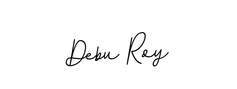 Debu Roy stylish signature style. Best Handwritten Sign (BallpointsItalic-DORy9) for my name. Handwritten Signature Collection Ideas for my name Debu Roy. Debu Roy signature style 11 images and pictures png