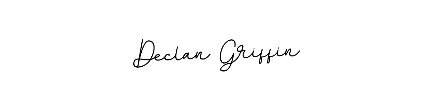 Make a beautiful signature design for name Declan Griffin. With this signature (BallpointsItalic-DORy9) style, you can create a handwritten signature for free. Declan Griffin signature style 11 images and pictures png
