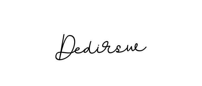 How to make Dedirsw name signature. Use BallpointsItalic-DORy9 style for creating short signs online. This is the latest handwritten sign. Dedirsw signature style 11 images and pictures png