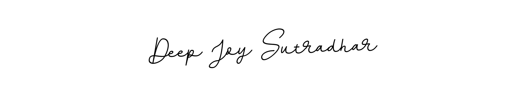 Create a beautiful signature design for name Deep Joy Sutradhar. With this signature (BallpointsItalic-DORy9) fonts, you can make a handwritten signature for free. Deep Joy Sutradhar signature style 11 images and pictures png